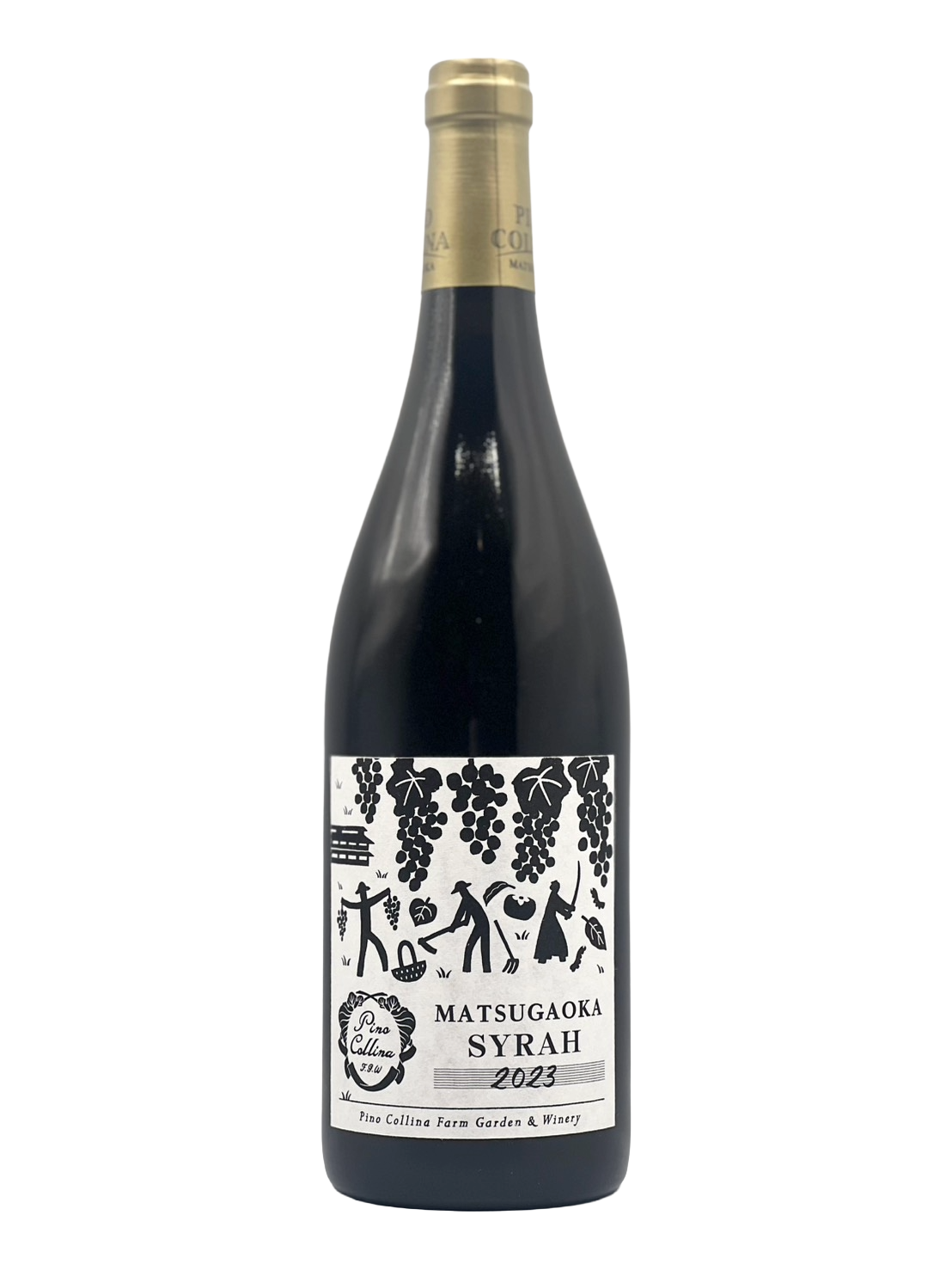 PINO COLLINA MATSUGAOKA SYRAH 2023(ピノ・コッリーナ 松ケ岡シラー)
