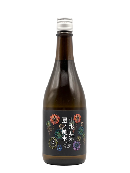 Yamagata Masamune Summer Pure Rice Fireworks Label