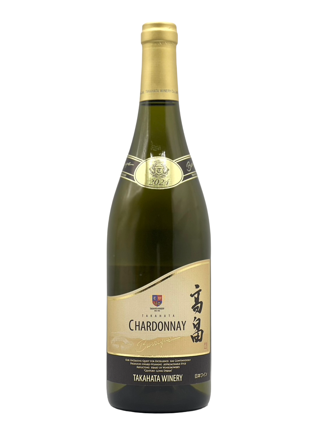 高畑巴里克霞多丽 橡木桶陈酿 2023