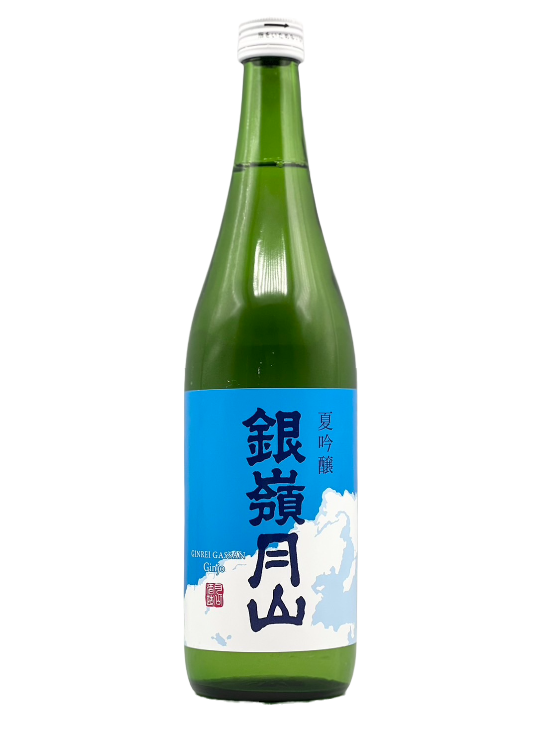 月山酒造】銀嶺月山 吟醸 青空ラベル – 金森酒店