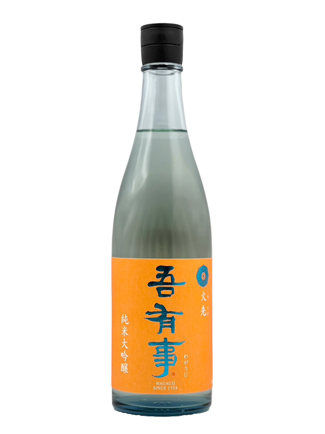 Go emergency pure rice size brewing sake from the finest rice fire