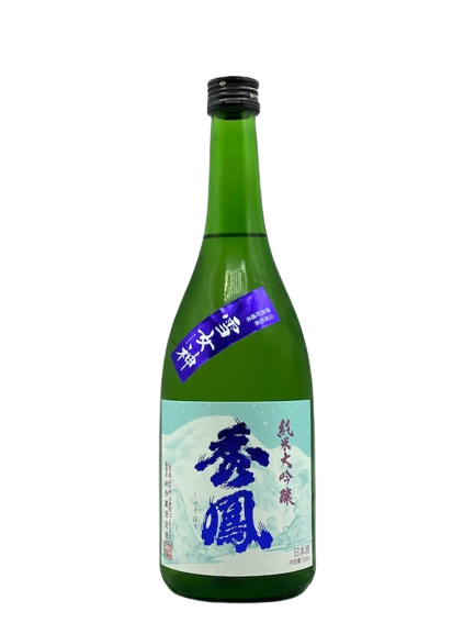 Shuho pure rice size brewing sake from the finest rice snow goddess