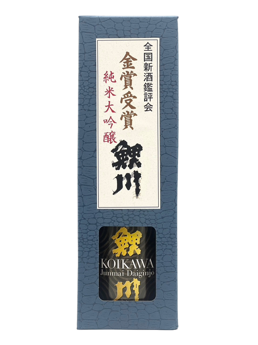 鯉川 純米大吟醸 亀の尾［令和8年金賞受賞］