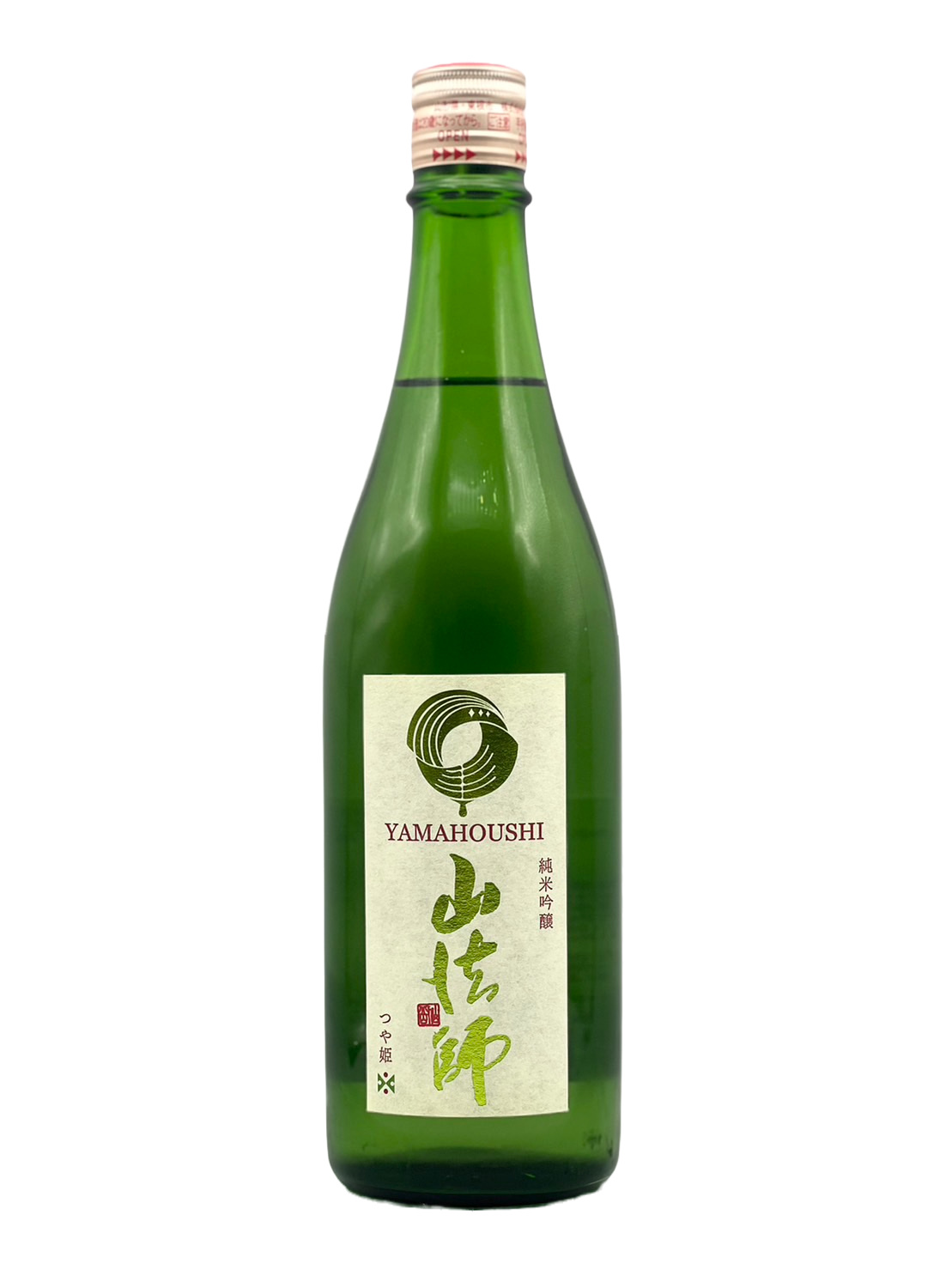Mountain method pure rice brewing sake from the finest rice Tsuyahime