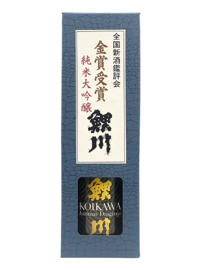 鯉川 純米大吟醸 亀の尾［令和8年金賞受賞］