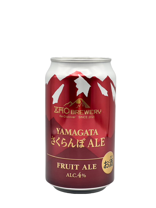 Zao Brewery YAMAGATA Cherry ALE (can) [ZAOBW]