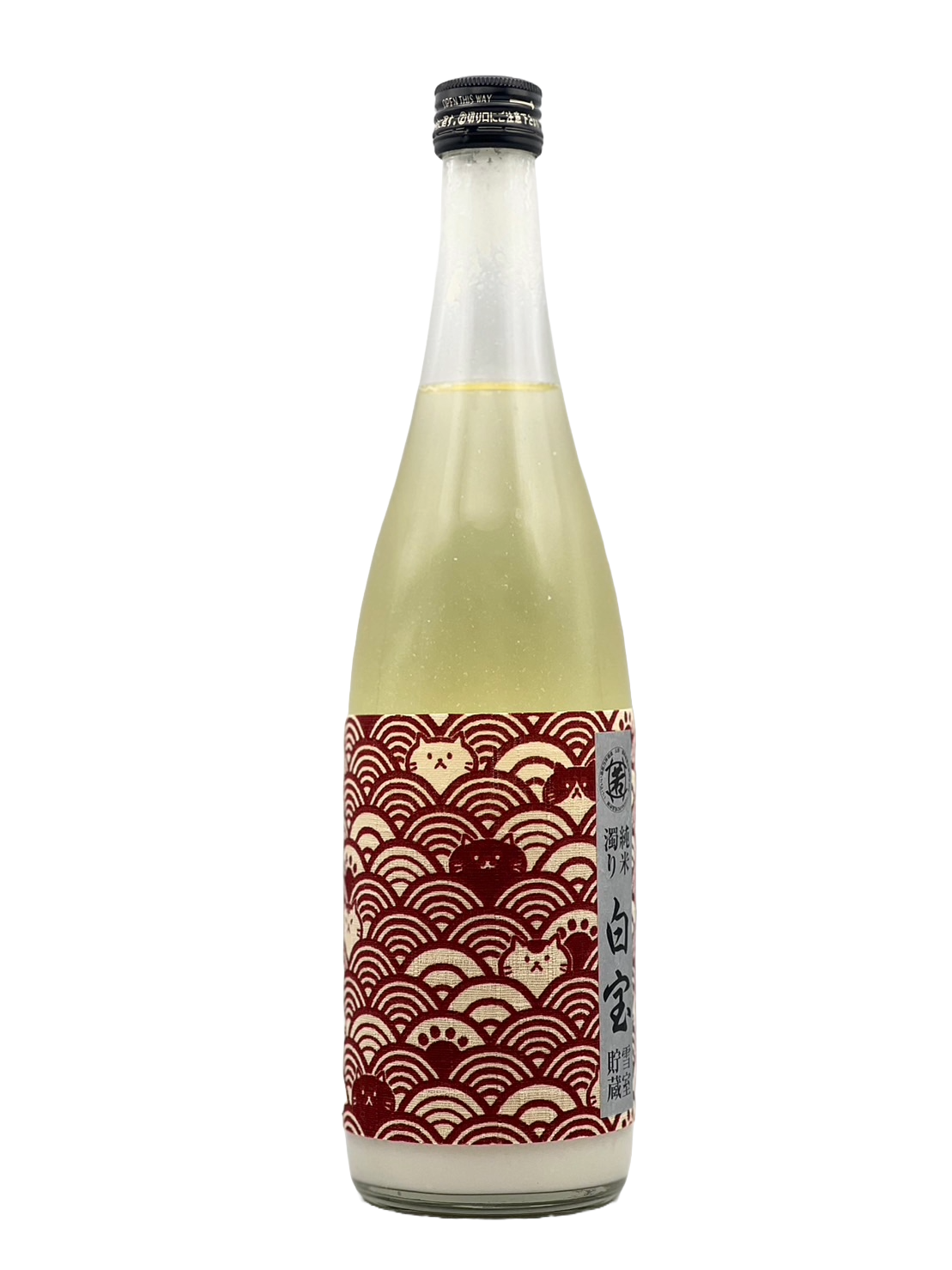 [Eligible for cool delivery] Wakanoi Junmai Nigori Unprocessed Sake Hakuho Yukimuro Storage [R5BY New Sake]