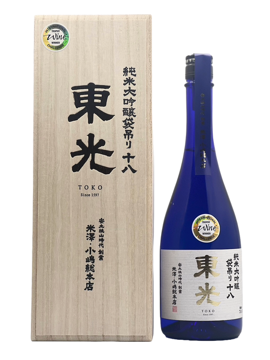 Toko Junmai Daiginjo Fukuro Tsuri Juhachi