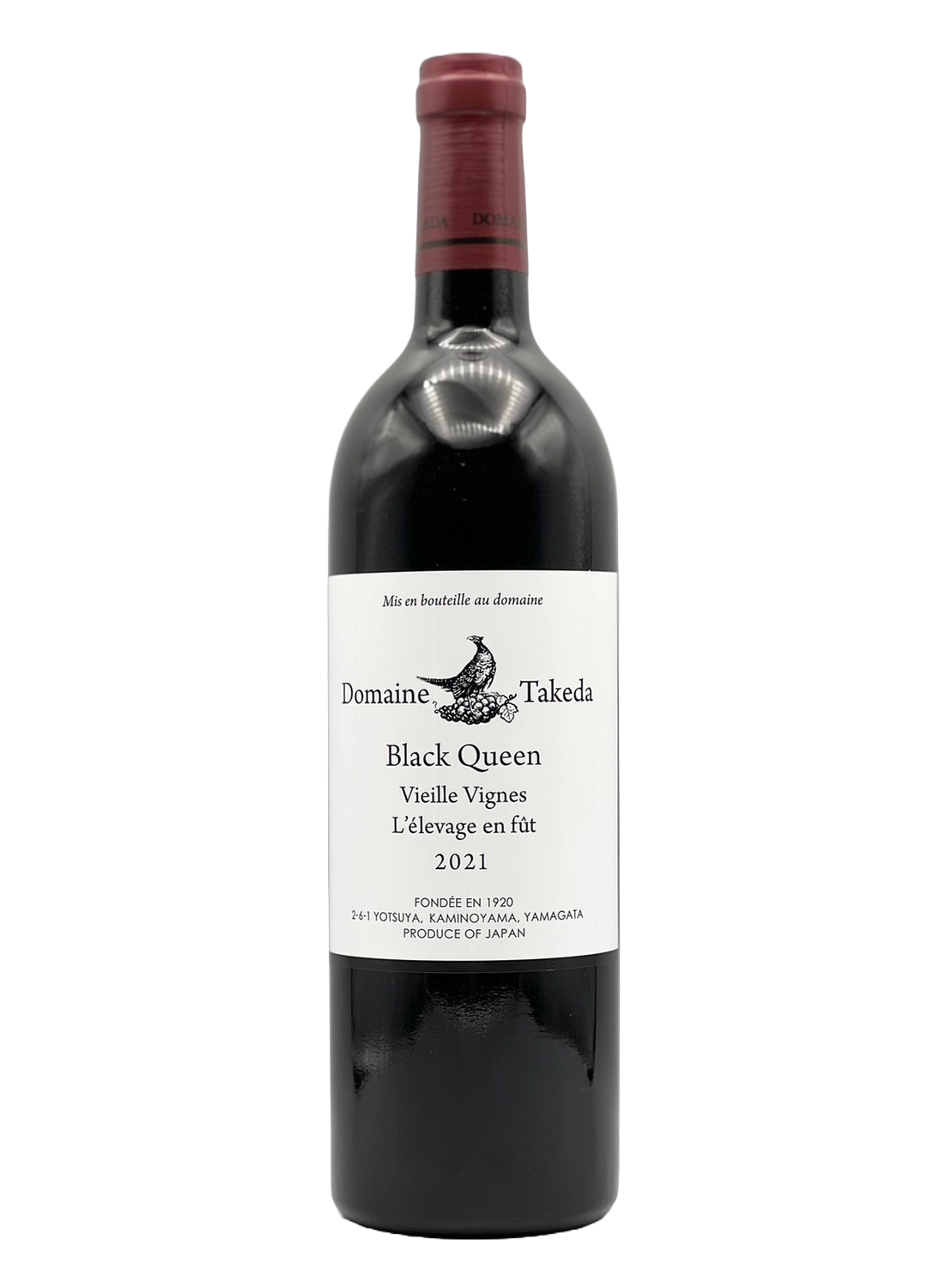 Domaine Takeda Black Queen Old Wood 2021 Red (Dry) [TW2023.12]