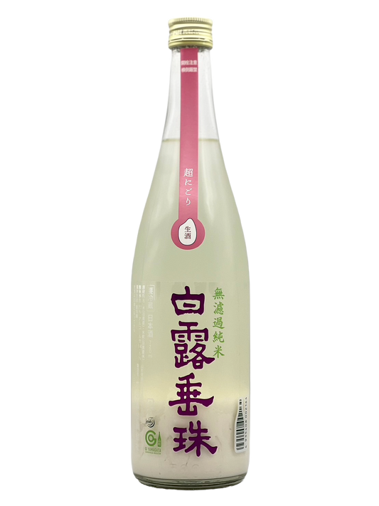 Hakuro Taju, unfiltered pure rice, dry, super cloudy [R5BY new sake]