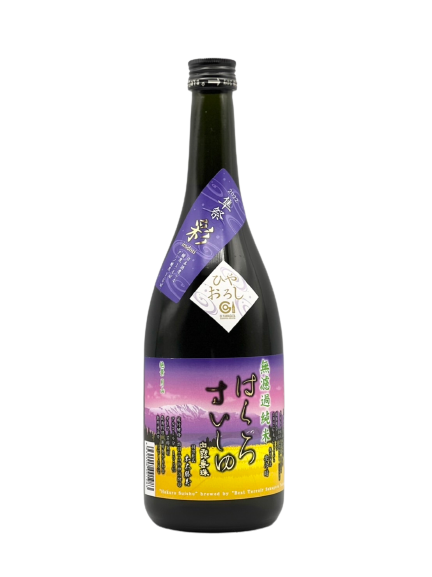 白露水酒 未经过滤的纯米 Hiyaoroshi 