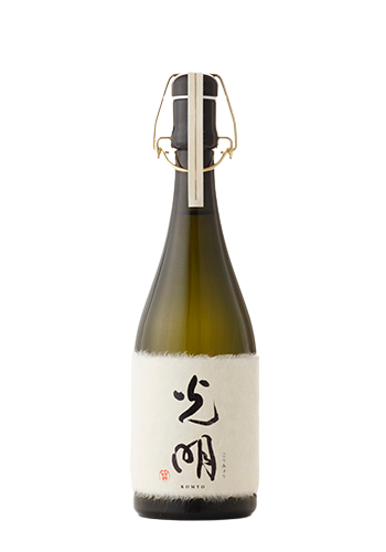 Pure rice size brewing sake from the finest rice Komyo 