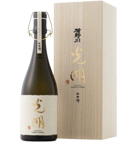 Pure rice size brewing sake from the finest rice Komyo Yamada Nishiki 