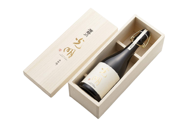 Pure rice size brewing sake from the finest rice Komyo Yamada Nishiki 