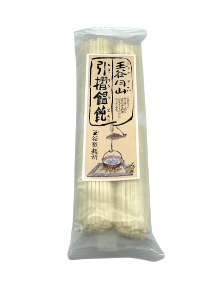Tamaya Gassan Hikizuri Udon 1 bag 180g (2 servings)
